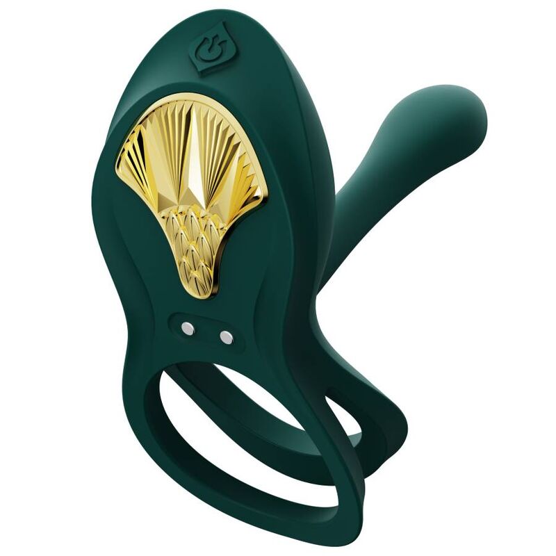 Bague vibrante couples bayek verte — ZALO, vue 2