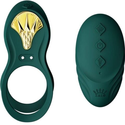 Bague vibrante couples bayek verte
