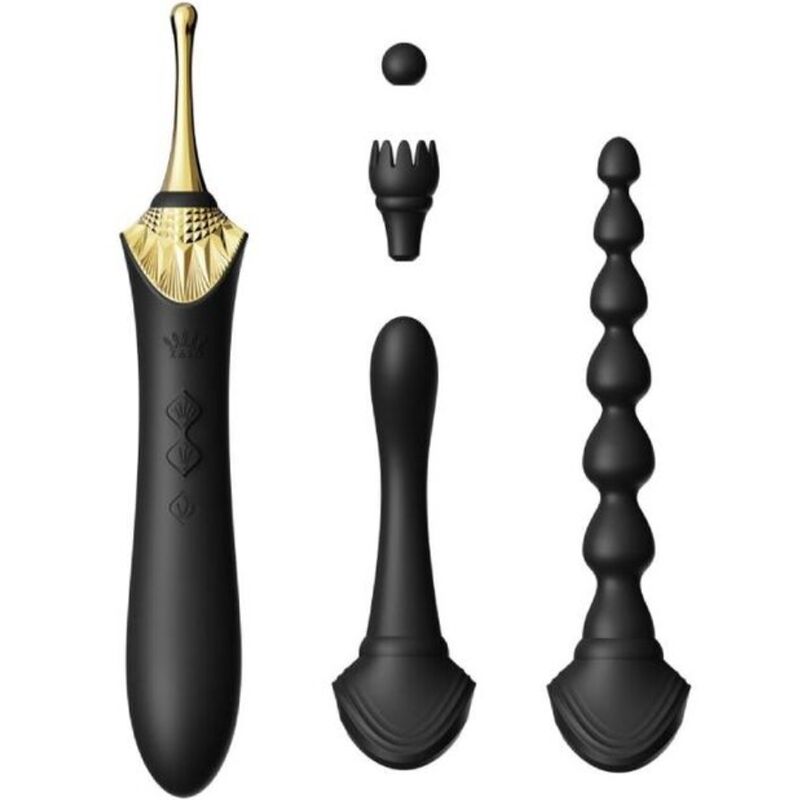 Bess 2 clitoral massager black — ZALO