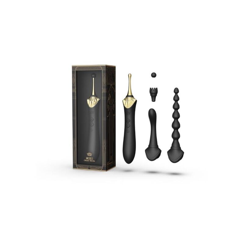 Bess 2 clitoral massager black — ZALO, vue 15