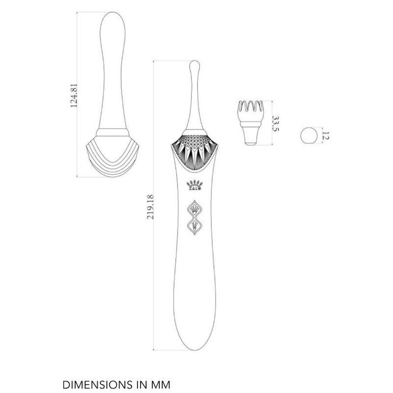 Bess 2 clitoral massager black — ZALO, vue 11
