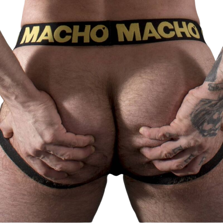 MX25AC jock cuir jaune L — MACHO