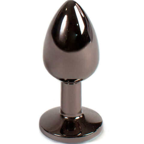 Plug anal en gunmetal petite taille 7 CM — SECRETPLAY
