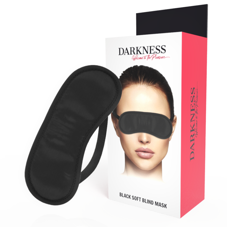 Masque noir droit — DARKNESS