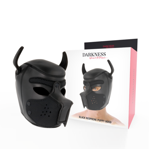 Masque pour chien en néoprène avec museau amovible L