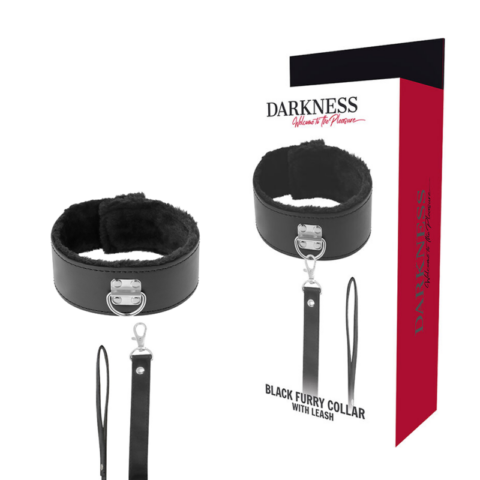Collier doublé avec chaîne en titane — DARKNESS