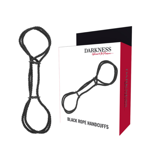 Menottes en corde ou menottes de cheville 100% coton — DARKNESS