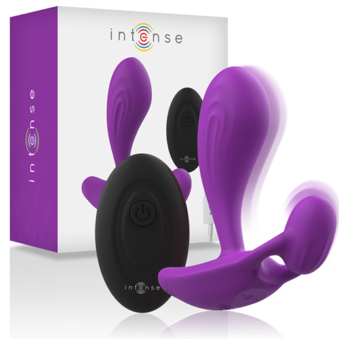 Télécommande anal shelly plug violet — INTENSE