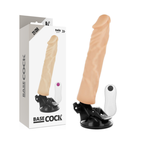 Vibrateur réaliste télécommande naturel 21 CM -O- 4 CM