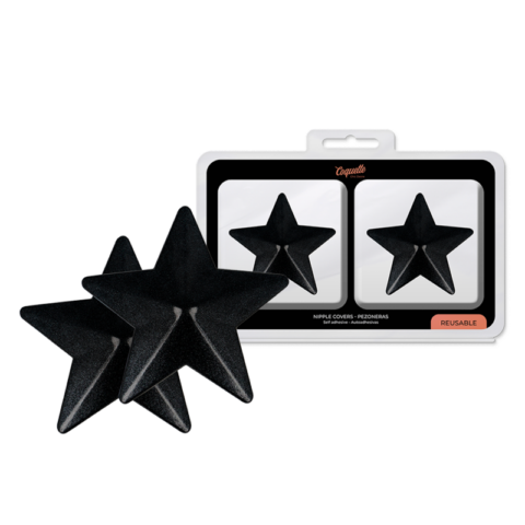 Cache-malin étoiles noires — COQUETTE CHIC DESIRE