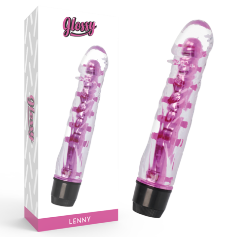 Vibrateur lenny rose — GLOSSY