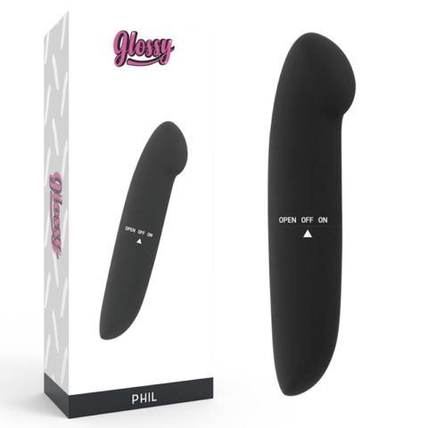 Vibrateur phil noir — GLOSSY