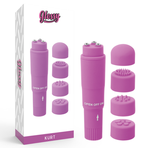 Masseur de poche kurt violet — GLOSSY