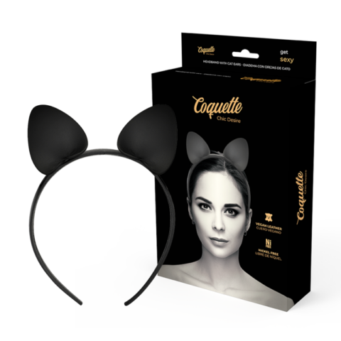 Serre-tête avec oreilles de chat — COQUETTE CHIC DESIRE