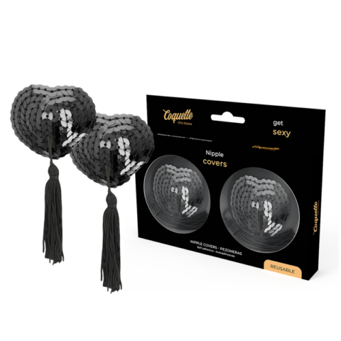 Cache-malins paillettes noires — COQUETTE CHIC DESIRE
