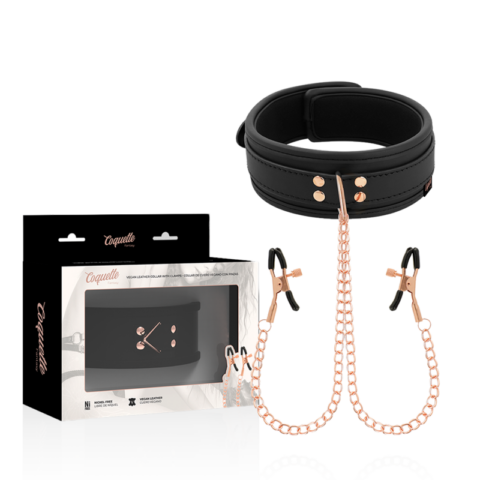 Collier pince TIP fantaisie avec doublure en néoprène — COQUETTE CHIC DESIRE