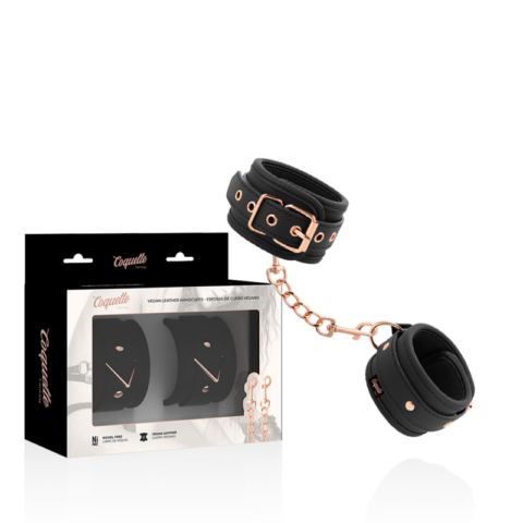 Menottes fantasy en cuir végan avec doublure en noprène — COQUETTE CHIC DESIRE