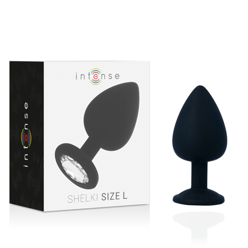 Plug anal shelki L noir — INTENSE, vue 2
