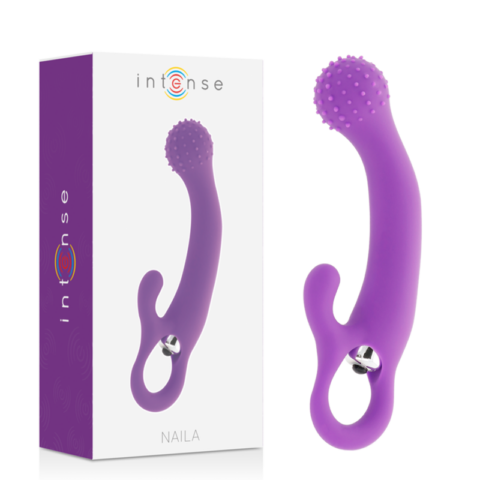 Silicone vibrant naila lilas — INTENSE