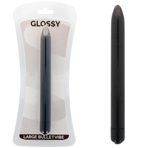 Vibrateur slim noir — GLOSSY