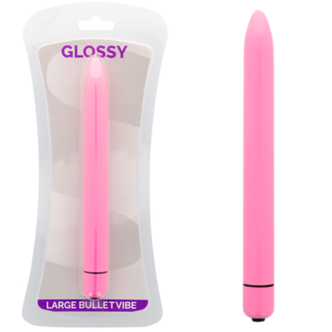 Vibrateur slim deep rose — GLOSSY