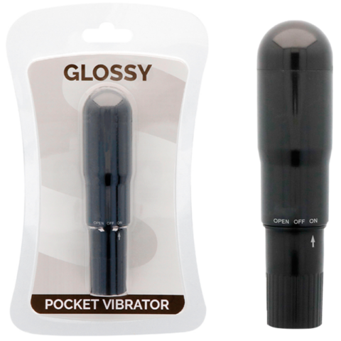 Vibrateur de poche noir — GLOSSY