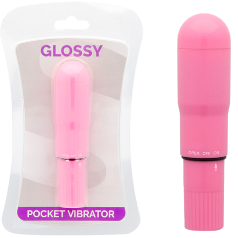 Vibrateur de poche deep rose — GLOSSY