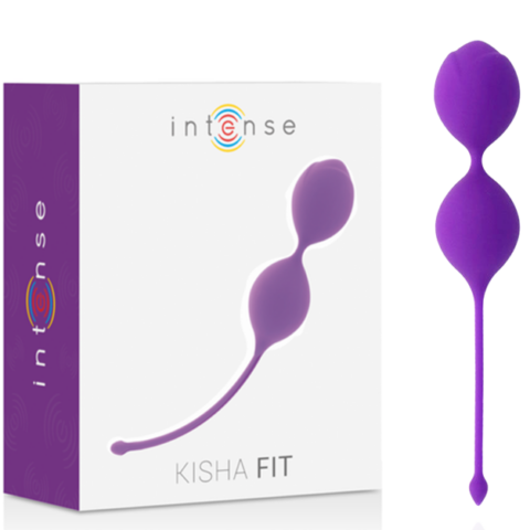 Kisha FIT silicone kegel lilas — INTENSE