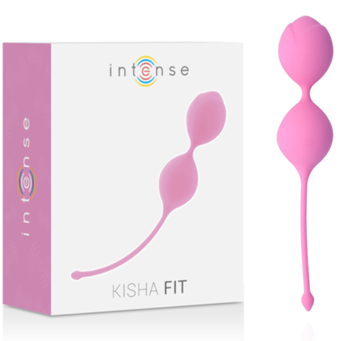 Kisha FIT silicone kegel rose — INTENSE