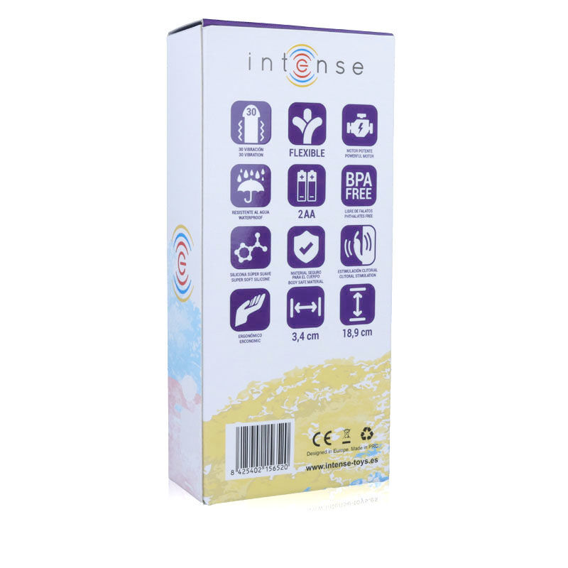 Vibrateur hilari lilas silicone luxe — INTENSE, vue 7