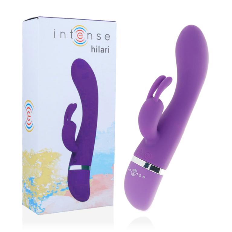 Vibrateur hilari lilas silicone luxe — INTENSE, vue 2