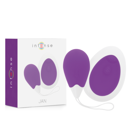 Oeuf vibrant télécommande JAN lilas — INTENSE