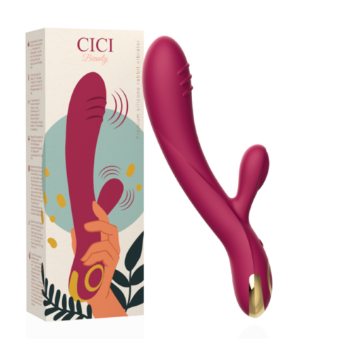 Vibrateur lapin en silicone premium — CICI BEAUTY
