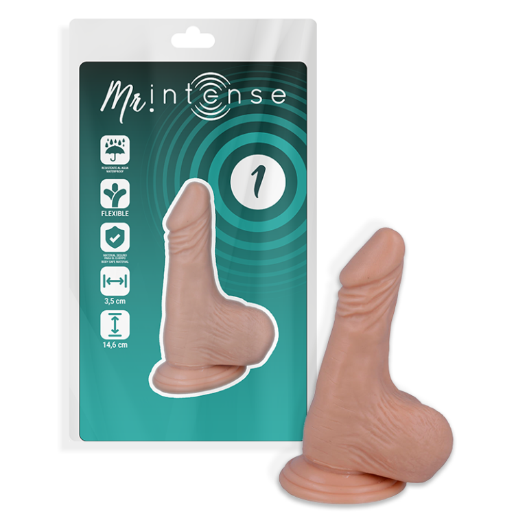 MR intense - 1 pénis réaliste 14.6 CM -O- 3.5 CM — MR. INTENSE, vue 3