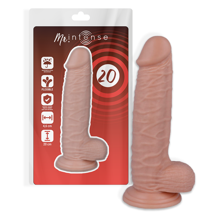 MR intense - 20 pénis réaliste 20 CM -O- 4.6 CM — MR. INTENSE, vue 2