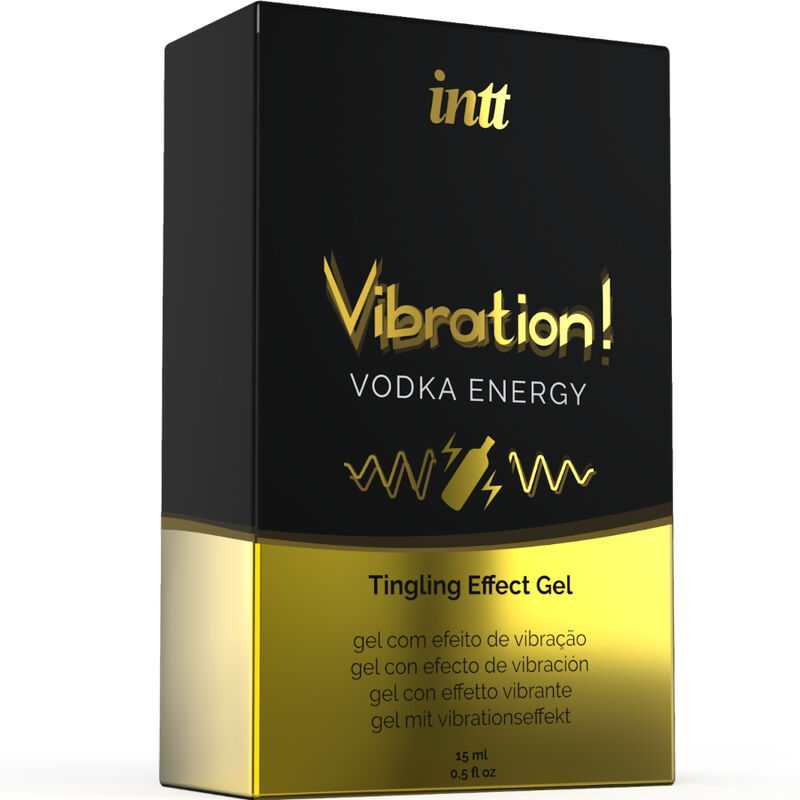 Puissant gel vibrant liquide stimulant intime vodka 15ML — INTT, vue 3