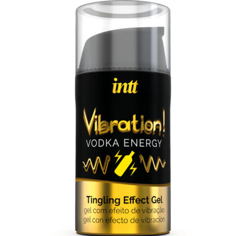 Puissant gel vibrant liquide stimulant intime vodka 15ML