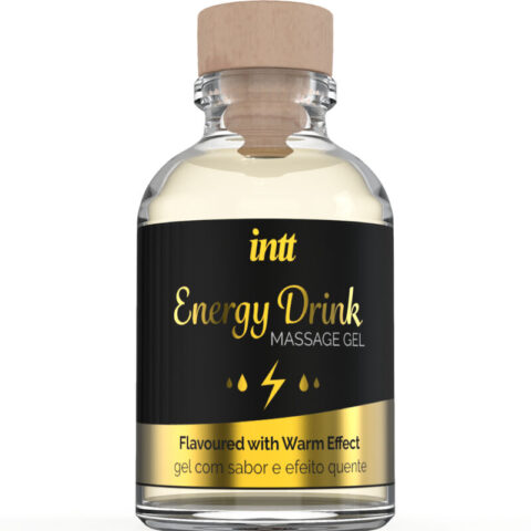 Gel de massage a l''energie aromatisee CA boisson et effet chauffant — INTT MASSAGE & ORAL SEX