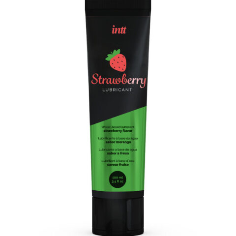 Lubrifiant intime a base d''eau saveur fraise