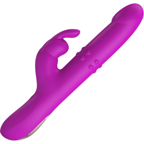Vibrateur reese avec rotation violet — PRETTY LOVE