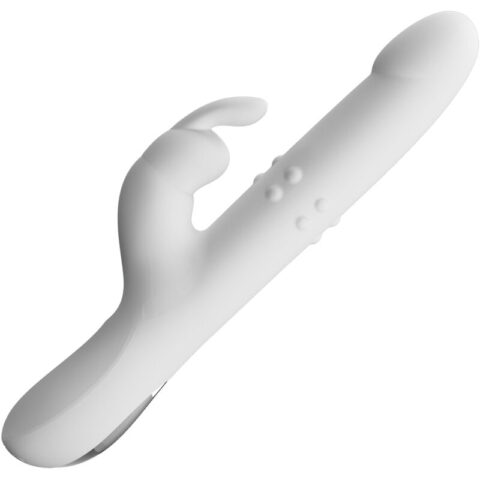 Vibrateur reese avec rotation argentée — PRETTY LOVE