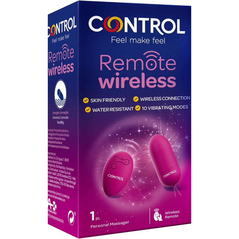 Télécommande sans FIL du masseur personnel — CONTROL, vue 2