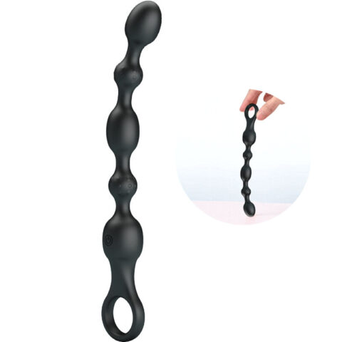 Balles anal VAN 10 vibrations rechargeables en silicone — PRETTY LOVE