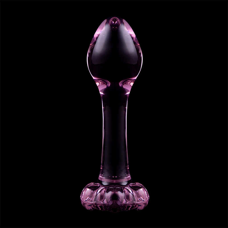Plug anal modèle 2 verre borosilicate rose 11 CM -O- 3.5 CM — NEBULA SERIES BY IBIZA, vue 7