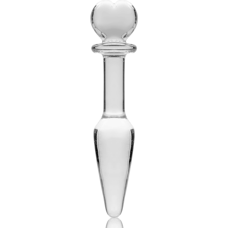 Plug anal modèle 7 verre borosilicate clair 13.5 CM -O- 3 CM — NEBULA SERIES BY IBIZA, vue 5