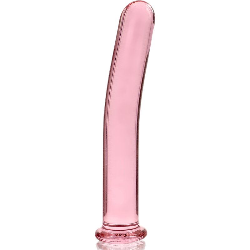Modèle 9 gode en verre borosilicate rose 15.5 CM -O- 2.5 CM — NEBULA SERIES BY IBIZA, vue 5