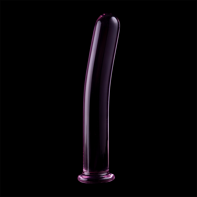 Modèle 9 gode en verre borosilicate rose 15.5 CM -O- 2.5 CM — NEBULA SERIES BY IBIZA, vue 7
