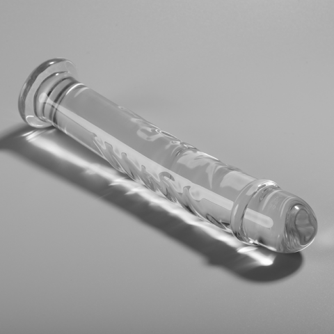 Modèle 16 gode en verre borosilicate clair 18.5 CM -O- 3 CM — NEBULA SERIES BY IBIZA