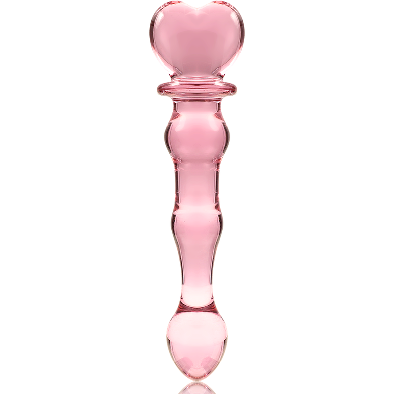 Modèle 21 gode en verre borosilicate rose 20.5 CM -O- 3.5 CM — NEBULA SERIES BY IBIZA, vue 5