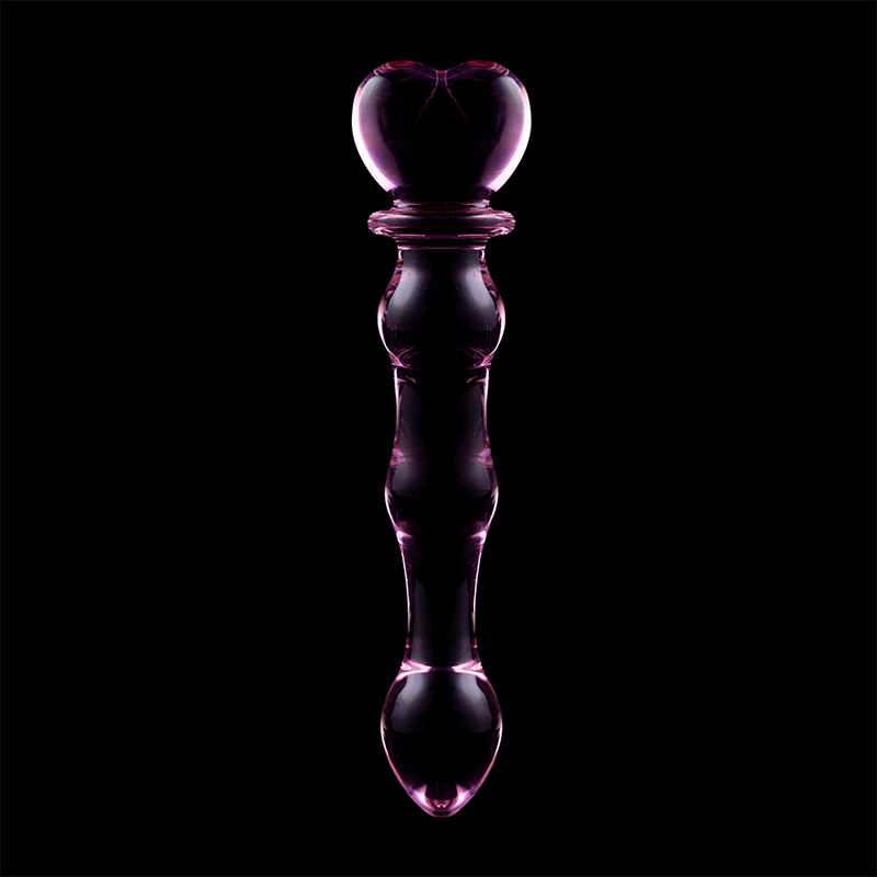 Modèle 21 gode en verre borosilicate rose 20.5 CM -O- 3.5 CM — NEBULA SERIES BY IBIZA, vue 7